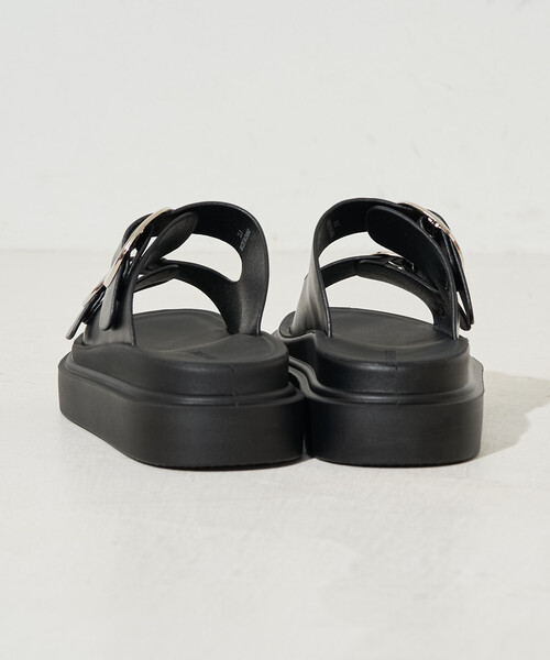 FREAK'S STORE（フリークスストア）の「限定展開　厚底 2ベルト バックル サンダル[23.0~24.5cm展開]（サンダル・レディース・ブラック/ベージュ・23.0cm/24.0cm/23.5cm/24.5cm）」の14枚目の写真