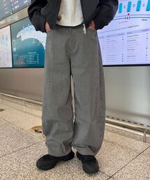 ストライプカーブデニムパンツ
