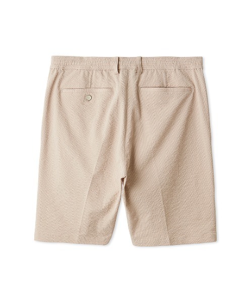 AOURE（アウール）の「ウォッシュドピケ　ＳＥＴＵＰショーツ（その他パンツ・メンズ・ライトピンク/オフホワイト・SMALL/MEDIUM/LARGE/X-LARGE）」の5枚目の写真