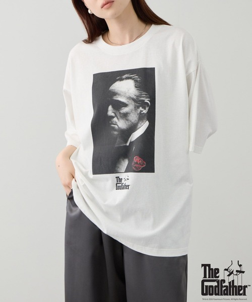 Mac-House(マックハウス)の「フォトプリント ルーズシルエット クルーネック Tシャツ(Tシャツ/カットソー・メンズ・グレー/ブラック/ホワイト/ホワイト系その他/ブラック系その他/ホワイト系その他3/ホワイト系その他2/グレー系その他・M/L)」の2枚目の写真