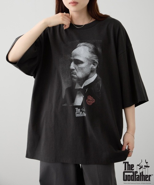Mac-House(マックハウス)の「フォトプリント ルーズシルエット クルーネック Tシャツ(Tシャツ/カットソー・メンズ・グレー/ブラック/ホワイト/ホワイト系その他/ブラック系その他/ホワイト系その他3/ホワイト系その他2/グレー系その他・M/L)」の5枚目の写真