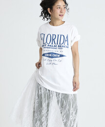 Freada | Freada/フリーダ Tシャツ レースドッキング ワンピース(Tシャツ/カットソー)