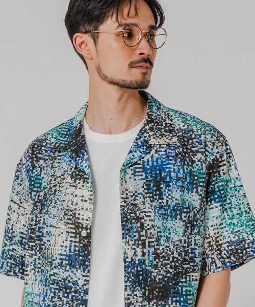 LONGCHAMP(ロンシャン)の「LONGCHAMP OPEN COLLAR SHIRTS(シャツ/ブラウス・メンズ・ブラック/ライトブルー/ブラウン/ブルー系その他・MEDIUM/LARGE)」の3枚目の写真
