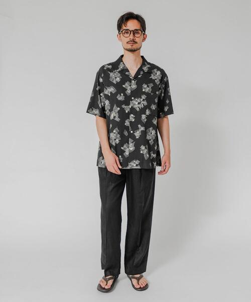 LONGCHAMP(ロンシャン)の「LONGCHAMP OPEN COLLAR SHIRTS(シャツ/ブラウス・メンズ・ブラック/ライトブルー/ブラウン/ブルー系その他・MEDIUM/LARGE)」の21枚目の写真