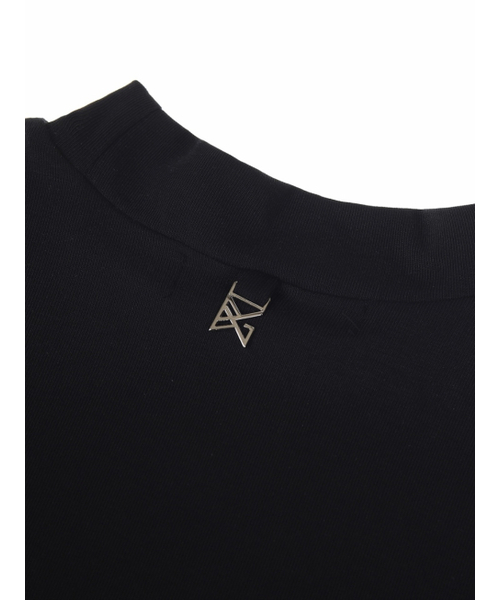 BERMUDAGRASS(バミューダグラス)の「テンセルドレープロングトップ-BLACK(Tシャツ/カットソー・レディース・その他・SMALL/MEDIUM)」の4枚目の写真