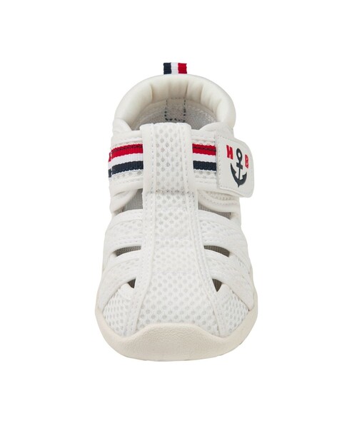 HOT BISCUITS（ホットビスケッツ）の「ダブルラッセル 水抜けセカンドサンダル（サンダル・キッズ・ピンク/ホワイト/マルチ・17cm/15cm/15.5cm/13cm/14.5cm/16cm/13.5cm/14cm）」の8枚目の写真