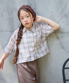 コットンボイルチェックシャツ（シャツ/ブラウス）｜Spick & Span