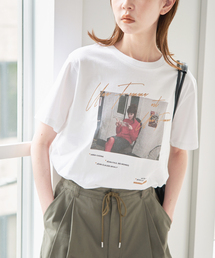 U by SPICK&SPAN | TRICOMER/トリコメル UNE FEMME EST FEMME-1 TEE(Tシャツ/カットソー)
