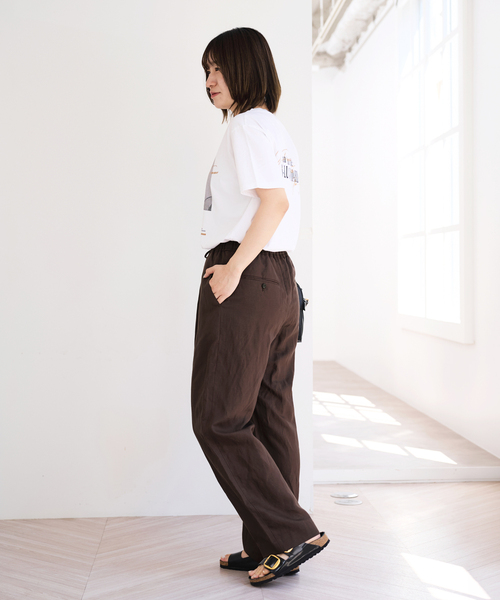 U by SPICK&SPAN（ユーバイスピックアンドスパン）の「TRICOMER/トリコメル UNE FEMME EST FEMME-1 TEE（Tシャツ/カットソー・レディース・ホワイト・FREE）」の7枚目の写真