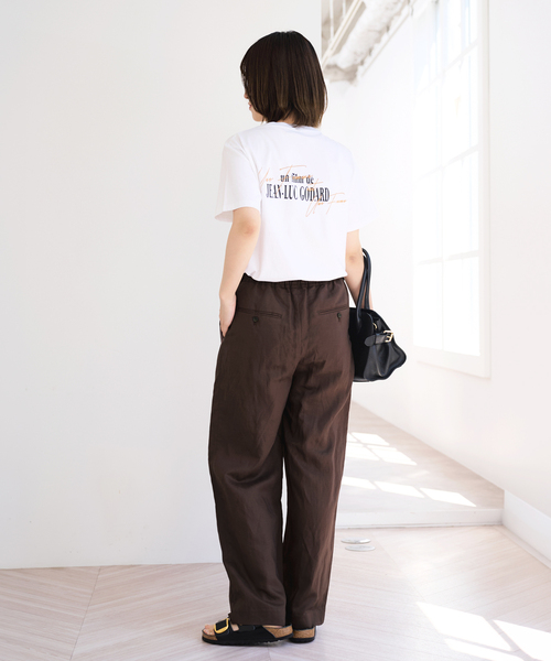 U by SPICK&SPAN（ユーバイスピックアンドスパン）の「TRICOMER/トリコメル UNE FEMME EST FEMME-1 TEE（Tシャツ/カットソー・レディース・ホワイト・FREE）」の8枚目の写真