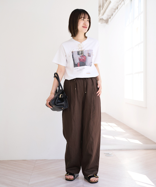 U by SPICK&SPAN（ユーバイスピックアンドスパン）の「TRICOMER/トリコメル UNE FEMME EST FEMME-1 TEE（Tシャツ/カットソー・レディース・ホワイト・FREE）」の10枚目の写真