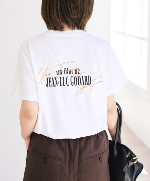 U by SPICK&SPAN（ユーバイスピックアンドスパン）の「TRICOMER/トリコメル UNE FEMME EST FEMME-1 TEE（Tシャツ/カットソー・レディース・ホワイト・FREE）」の12枚目の写真