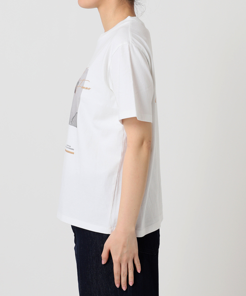 U by SPICK&SPAN（ユーバイスピックアンドスパン）の「TRICOMER/トリコメル UNE FEMME EST FEMME-1 TEE（Tシャツ/カットソー・レディース・ホワイト・FREE）」の16枚目の写真