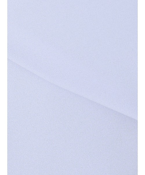 SUIT SQUARE（スーツスクエア）の「ボウタイブラウス／半袖／ウォッシャブル／接触冷感／UVカット／ジョーゼット／メタルパーツ（シャツ/ブラウス・レディース・ネイビー/イエロー/ラベンダー/ホワイト・38/40）」の21枚目の写真