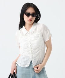 JEANASISライトポンチフリルブラウス 楽天市場】ライトポンチフリルBL JEANASIS ジーナシス トップス シャツ