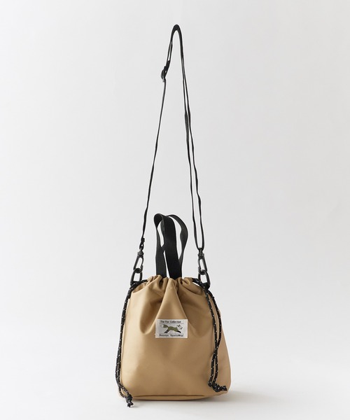 PENNEYS（ぺニーズ）の「PENNEYS/ペニーズ DRAWSTRING POUCH ロゴワッペン 巾着仕様 ショルダーバッグ 2026年 夏 夏服（ショルダーバッグ・メンズ・ブラック/ベージュ/オリーブ/ネイビー・FREE）」の22枚目の写真
