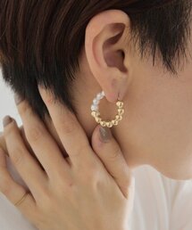 セール】OTIUMBERG./オティウムバーグ Large Stapleフープピアス