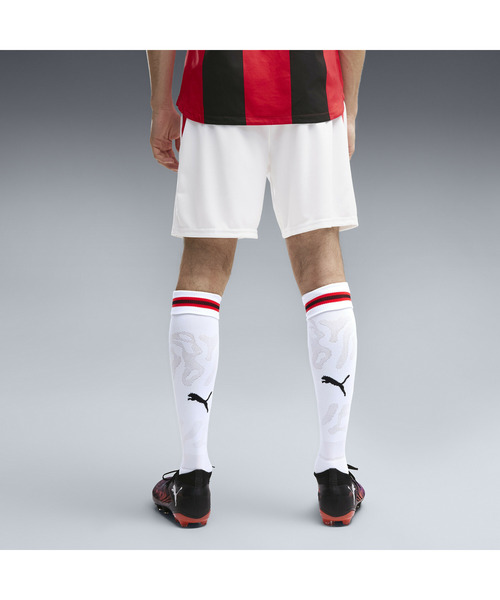 PUMA(プーマ)の「PUMA プーマ メンズ 2026-27 ACミラン レプリカ ショーツ(その他パンツ・メンズ・ホワイト×レッド・LARGE/MEDIUM/X-LARGE/SMALL)」の2枚目の写真