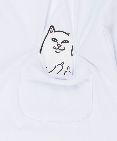 RIPNDIP(リップンディップ)の「LORD NERMAL POCKET TEE (WHITE)(Tシャツ/カットソー・メンズ・ホワイト・SMALL/MEDIUM/LARGE/X-LARGE/XX-LARGE)」の2枚目の写真