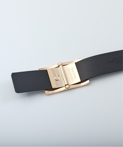 SABLE CLUTCH(セーブルクラッチ)の「フリコベルト レギュラー 一枚革カジュアル 35/G【FURIKO BELT】/ピン無しベルト/穴なしベルト(ベルト・レディース・ブラック/ダークブラウン/ネイビー/ブラウン系その他・SMALL/MEDIUM/LARGE)」の5枚目の写真