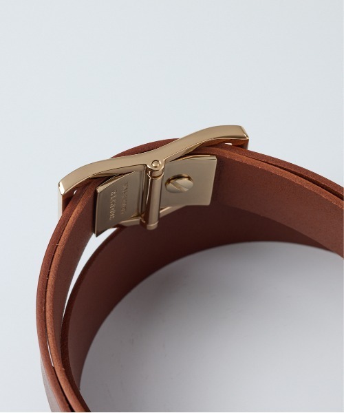 SABLE CLUTCH(セーブルクラッチ)の「フリコベルト レギュラー 一枚革カジュアル 35/G【FURIKO BELT】/ピン無しベルト/穴なしベルト(ベルト・レディース・ブラック/ダークブラウン/ネイビー/ブラウン系その他・SMALL/MEDIUM/LARGE)」の16枚目の写真