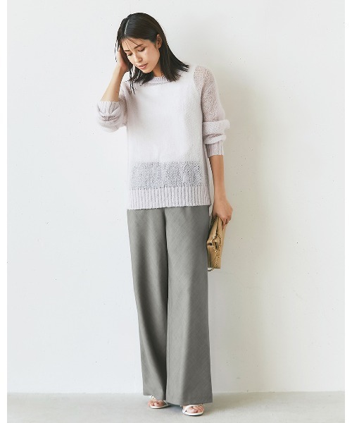 DoCLASSE( ドゥクラッセ)の「ビューティバイアスパンツⅡ/70cm(その他パンツ・レディース・ブラック/ネイビー/キャメル/ライトベージュ/ブラウン系その他/ライトグレー/ペールイエロー・11/13/9/15 )」の9枚目の写真