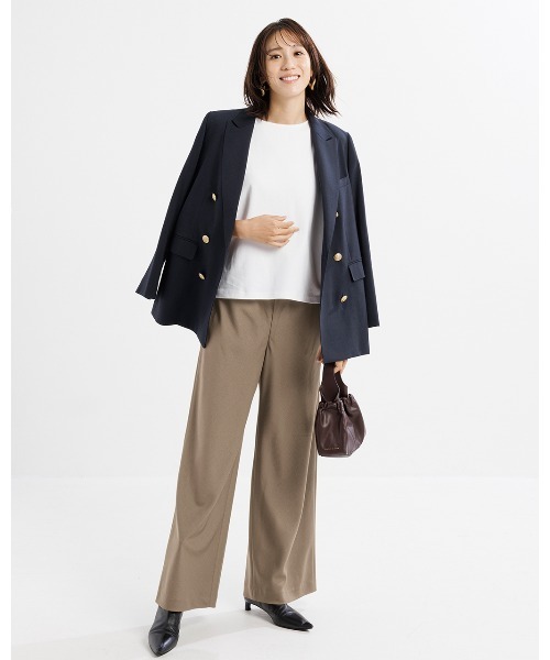 DoCLASSE( ドゥクラッセ)の「ビューティバイアスパンツⅡ/70cm(その他パンツ・レディース・ブラック/ネイビー/キャメル/ライトベージュ/ブラウン系その他/ライトグレー/ペールイエロー・11/13/9/15 )」の17枚目の写真