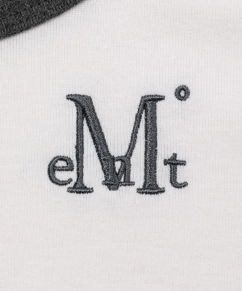 MUCENT(ムセント)の「◇MUCENT◇ブランド直輸入正規品/フェリングMIDIリンガーハーフT FERRING MIDI RINGER HALF T(Tシャツ/カットソー・レディース・ホワイト/グレー/ブラック・FREE)」の8枚目の写真