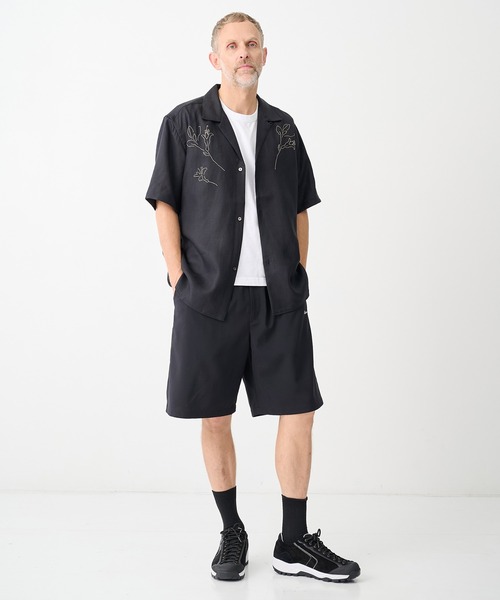 TANAKA（タナカ）の「【TANAKA/タナカ】別注THE SS SHIRT BLACK LINEN EMBROIDERY（シャツ/ブラウス・メンズ・ブラック・M/L）」の10枚目の写真