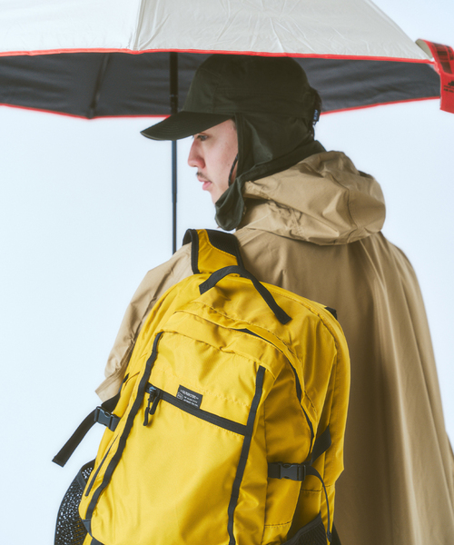 417 EDIFICE(フォーワンセブンエディフィス)の「KiU / キウ LC BACKPACK(バックパック/リュック・メンズ・ブラック/ブラウン/イエロー・FREE)」の5枚目の写真