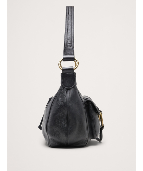 Banana Republic(バナナリパブリック)の「ヘリテージ ホーボーバッグ(ハンドバッグ・レディース・ブラック・ONE SIZE)」の3枚目の写真