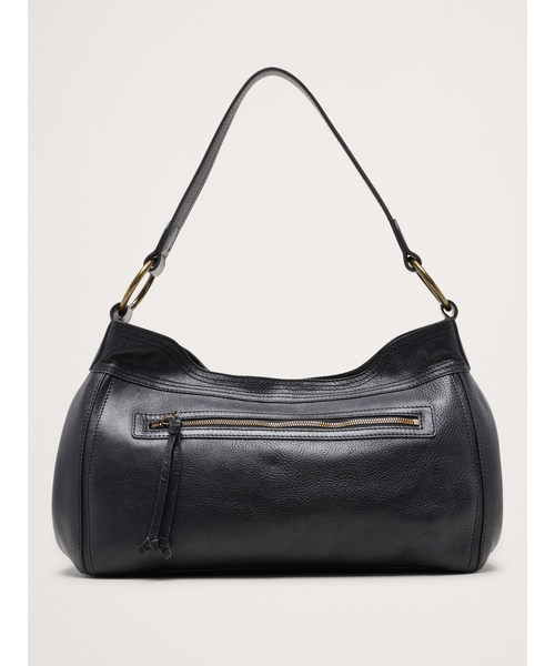 Banana Republic(バナナリパブリック)の「ヘリテージ ホーボーバッグ(ハンドバッグ・レディース・ブラック・ONE SIZE)」の4枚目の写真