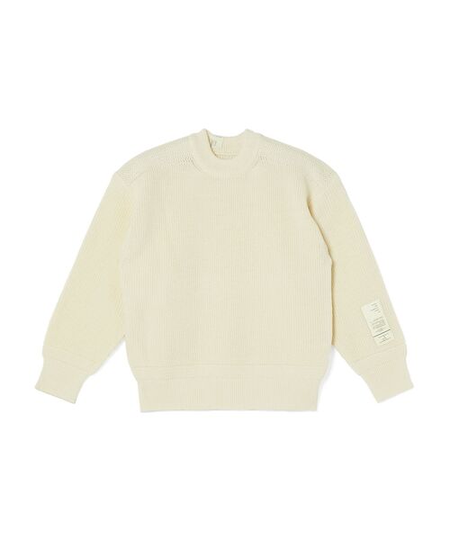 N.HOOLYWOOD TEST PRODUCT EXCHANGE SERVICE（N.ハリウッド テストプロダクト エクスチェンジサービス）の「CREW NECK KNIT（ニット/セーター・メンズ・カーキ/ブラック/ネイビー/ホワイト・38/36/42/40）」の2枚目の写真