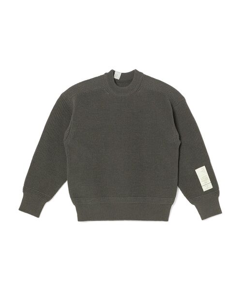 N.HOOLYWOOD TEST PRODUCT EXCHANGE SERVICE（N.ハリウッド テストプロダクト エクスチェンジサービス）の「CREW NECK KNIT（ニット/セーター・メンズ・カーキ/ブラック/ネイビー/ホワイト・38/36/42/40）」の3枚目の写真