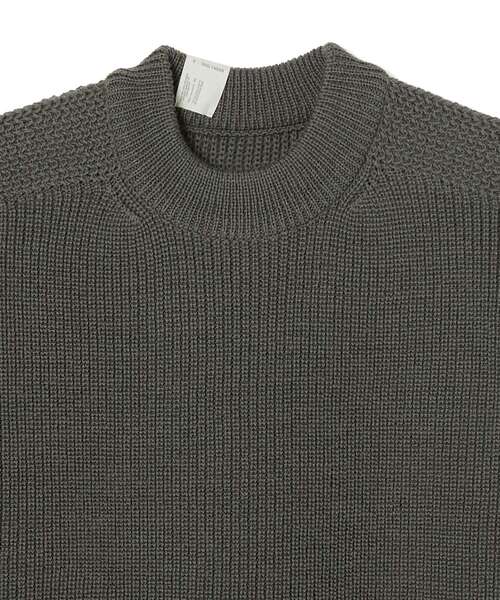 N.HOOLYWOOD TEST PRODUCT EXCHANGE SERVICE（N.ハリウッド テストプロダクト エクスチェンジサービス）の「CREW NECK KNIT（ニット/セーター・メンズ・カーキ/ブラック/ネイビー/ホワイト・38/36/42/40）」の13枚目の写真