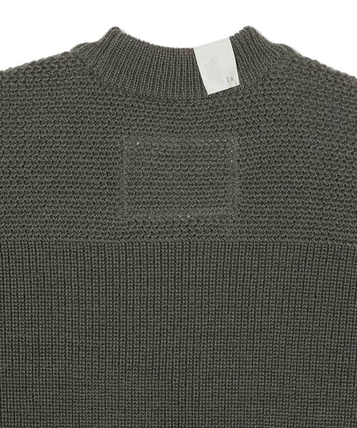 N.HOOLYWOOD TEST PRODUCT EXCHANGE SERVICE（N.ハリウッド テストプロダクト エクスチェンジサービス）の「CREW NECK KNIT（ニット/セーター・メンズ・カーキ/ブラック/ネイビー/ホワイト・38/36/42/40）」の14枚目の写真