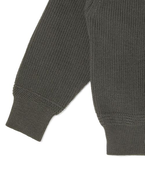 N.HOOLYWOOD TEST PRODUCT EXCHANGE SERVICE（N.ハリウッド テストプロダクト エクスチェンジサービス）の「CREW NECK KNIT（ニット/セーター・メンズ・カーキ/ブラック/ネイビー/ホワイト・38/36/42/40）」の15枚目の写真