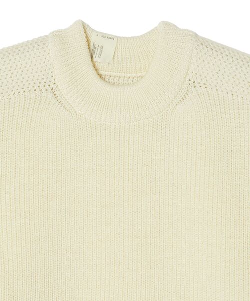 N.HOOLYWOOD TEST PRODUCT EXCHANGE SERVICE（N.ハリウッド テストプロダクト エクスチェンジサービス）の「CREW NECK KNIT（ニット/セーター・メンズ・カーキ/ブラック/ネイビー/ホワイト・38/36/42/40）」の5枚目の写真