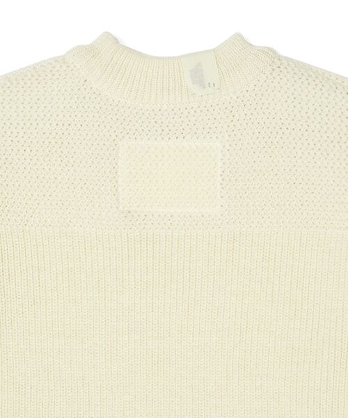 N.HOOLYWOOD TEST PRODUCT EXCHANGE SERVICE（N.ハリウッド テストプロダクト エクスチェンジサービス）の「CREW NECK KNIT（ニット/セーター・メンズ・カーキ/ブラック/ネイビー/ホワイト・38/36/42/40）」の6枚目の写真