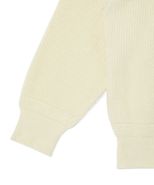 N.HOOLYWOOD TEST PRODUCT EXCHANGE SERVICE（N.ハリウッド テストプロダクト エクスチェンジサービス）の「CREW NECK KNIT（ニット/セーター・メンズ・カーキ/ブラック/ネイビー/ホワイト・38/36/42/40）」の7枚目の写真