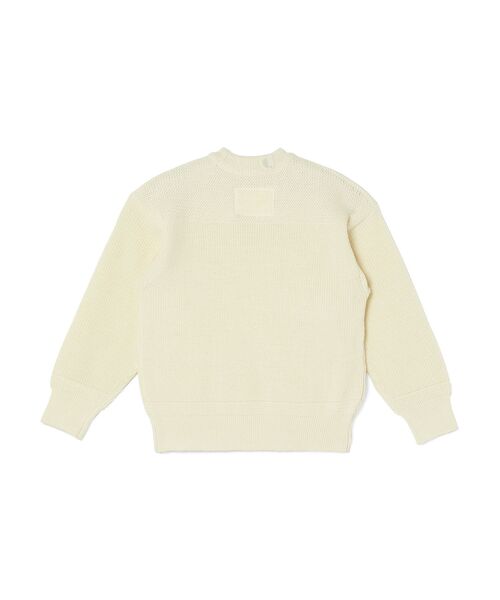 N.HOOLYWOOD TEST PRODUCT EXCHANGE SERVICE（N.ハリウッド テストプロダクト エクスチェンジサービス）の「CREW NECK KNIT（ニット/セーター・メンズ・カーキ/ブラック/ネイビー/ホワイト・38/36/42/40）」の8枚目の写真