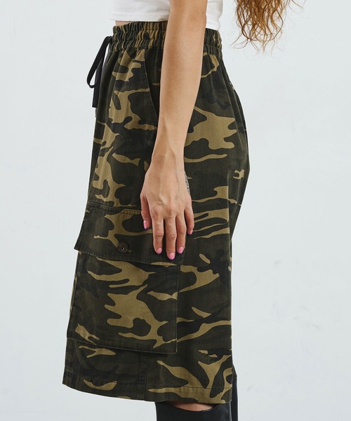 ROSE BUD(ローズバッド)の「CREOLME/MILITARY CARGO SHORTS(その他パンツ・レディース・カモフラージュ・ONE SIZE)」の4枚目の写真