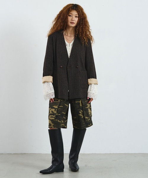 ROSE BUD(ローズバッド)の「CREOLME/MILITARY CARGO SHORTS(その他パンツ・レディース・カモフラージュ・ONE SIZE)」の9枚目の写真