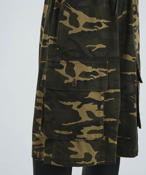ROSE BUD(ローズバッド)の「CREOLME/MILITARY CARGO SHORTS(その他パンツ・レディース・カモフラージュ・ONE SIZE)」の17枚目の写真