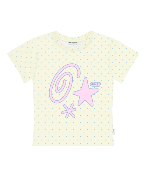 ESCAPEFROM(エスケープフロム)の「キッチシンボルプリントドットスリムフィット半袖Tシャツピンク(Tシャツ/カットソー・レディース・その他・MEDIUM)」の5枚目の写真