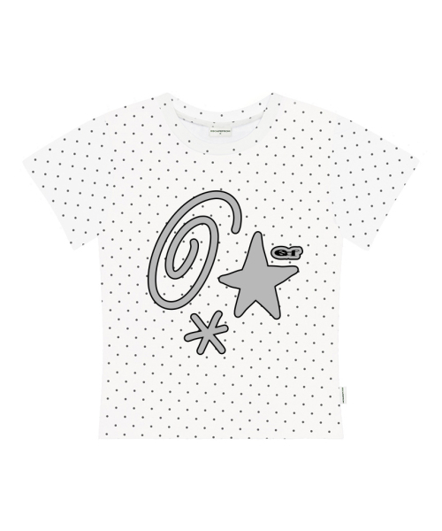 ESCAPEFROM(エスケープフロム)の「キッチシンボルプリントドットスリムフィット半袖Tシャツピンク(Tシャツ/カットソー・レディース・その他・MEDIUM)」の2枚目の写真