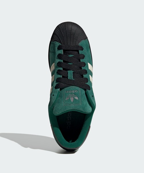 adidas(アディダス)の「スーパースター II / Superstar II Shoes / アディダスオリジナルス adidas Originals(スニーカー・メンズ・グリーン・28.0cm/27.5cm/28.5cm/29.0cm/25.0cm/24.0cm/23.5cm/23.0cm/27.0cm/22.5cm/26.5cm/26.0cm/25.5cm/24.5cm)」の2枚目の写真