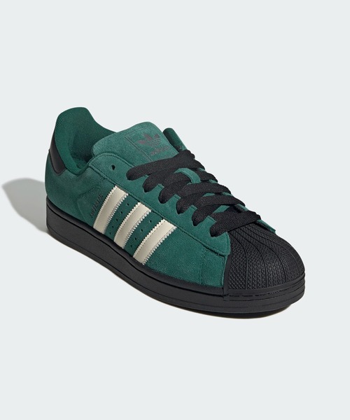 adidas(アディダス)の「スーパースター II / Superstar II Shoes / アディダスオリジナルス adidas Originals(スニーカー・メンズ・グリーン・28.0cm/27.5cm/28.5cm/29.0cm/25.0cm/24.0cm/23.5cm/23.0cm/27.0cm/22.5cm/26.5cm/26.0cm/25.5cm/24.5cm)」の4枚目の写真