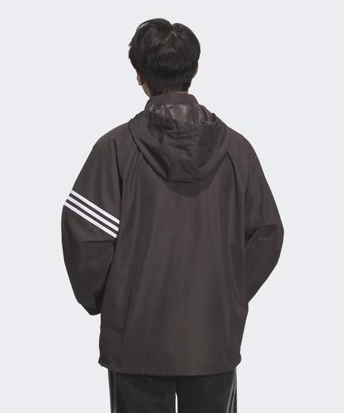 adidas(アディダス)の「ADS200 3 ウインドブレーカー / アディダスオリジナルス adidas Originals(ナイロンジャケット・メンズ・ブラウン・XX-LARGE/3XL/LARGE/MEDIUM/SMALL/X-LARGE/X-SMALL)」の4枚目の写真