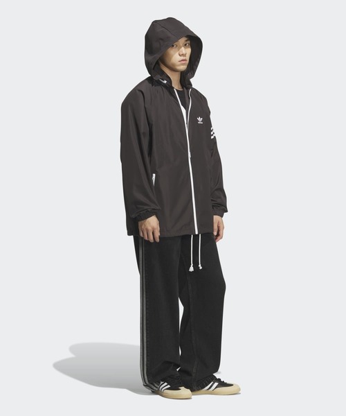 adidas(アディダス)の「ADS200 3 ウインドブレーカー / アディダスオリジナルス adidas Originals(ナイロンジャケット・メンズ・ブラウン・XX-LARGE/3XL/LARGE/MEDIUM/SMALL/X-LARGE/X-SMALL)」の7枚目の写真